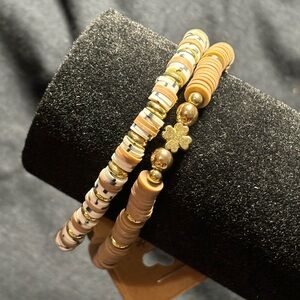🐠 Handmade clay bead bracelet